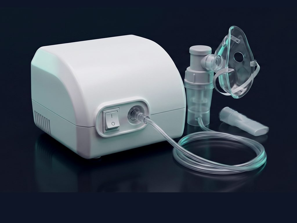 Nebulizer with mask and tubing